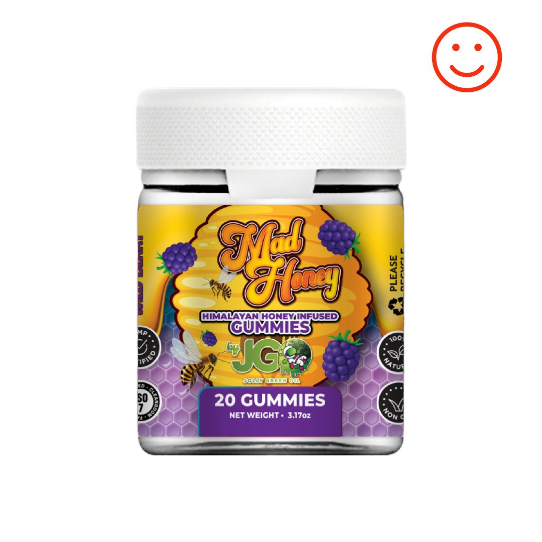 Wild Berry-JGO Himalayan Mad Honey Gummies 20ct