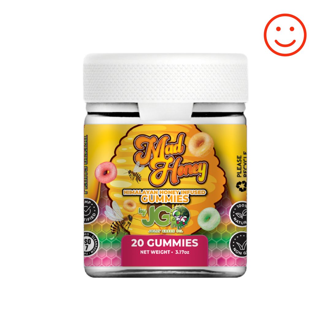 Fruity Cereal-JGO Himalayan Mad Honey Gummies 20ct