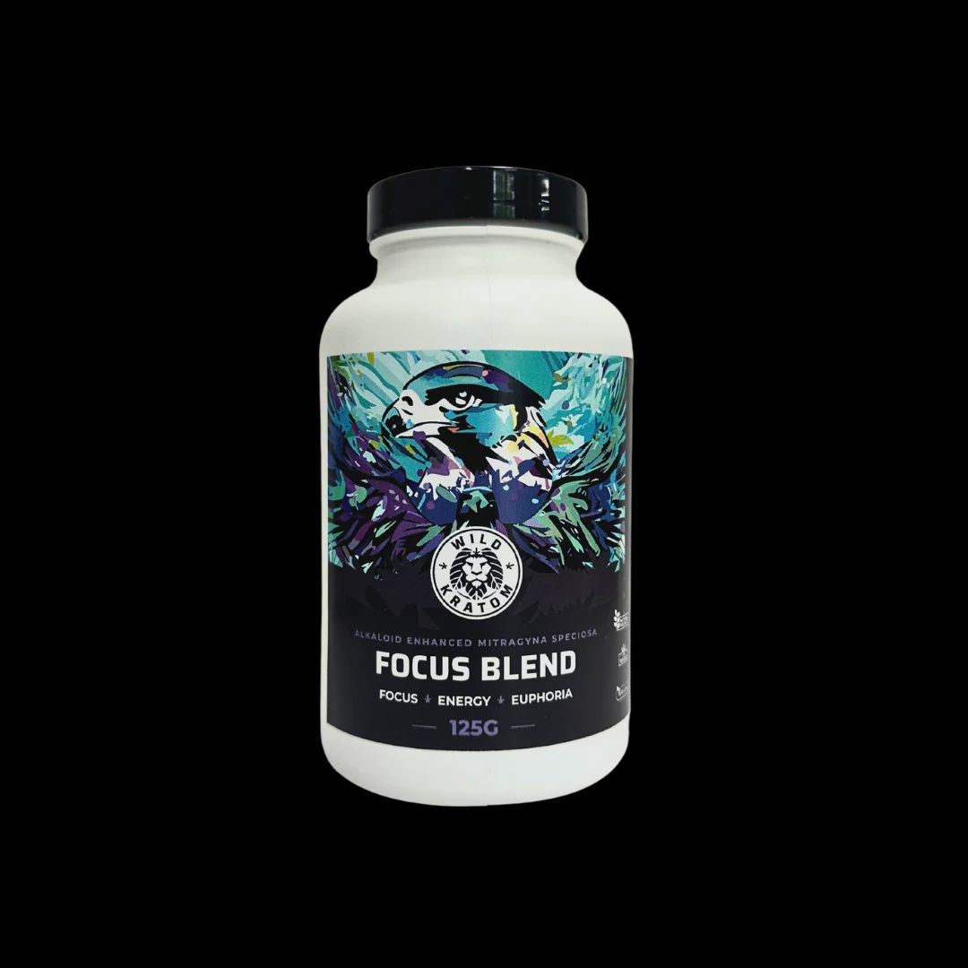 Wild Kratom- Focus Blend 50ct/25g