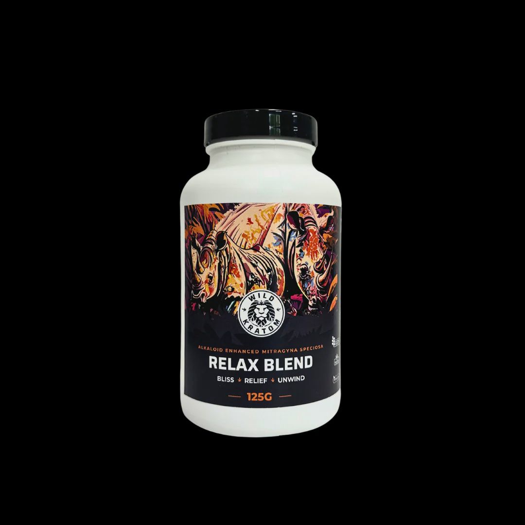 Wild Kratom- Relax Blend 50ct/25g