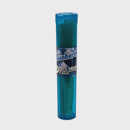 Tasty Puff Tasty Tips Flavored Pre-Rolled Cones 3pk- Blueberry Flavor