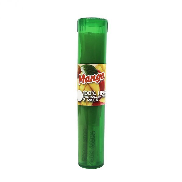 Tasty Puff Tasty Tips Flavored Pre-Rolled Cones 3pk-Mango Flavor