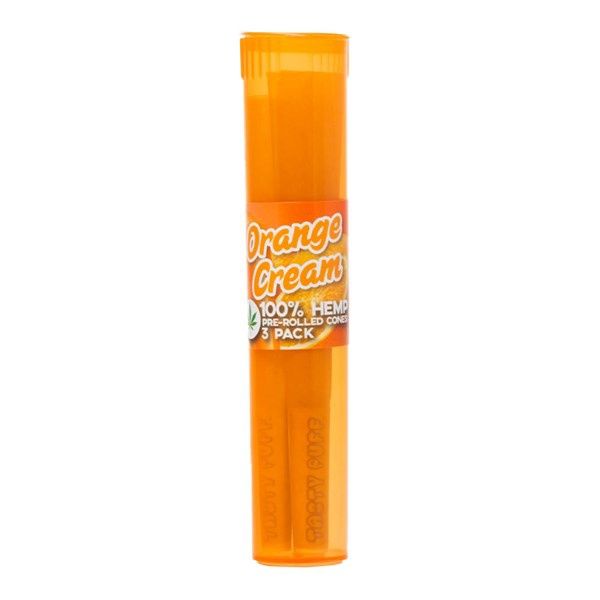 Tasty Puff Tasty Tips Flavored Pre-Rolled Cones 3pk- Orange Cream Flavor