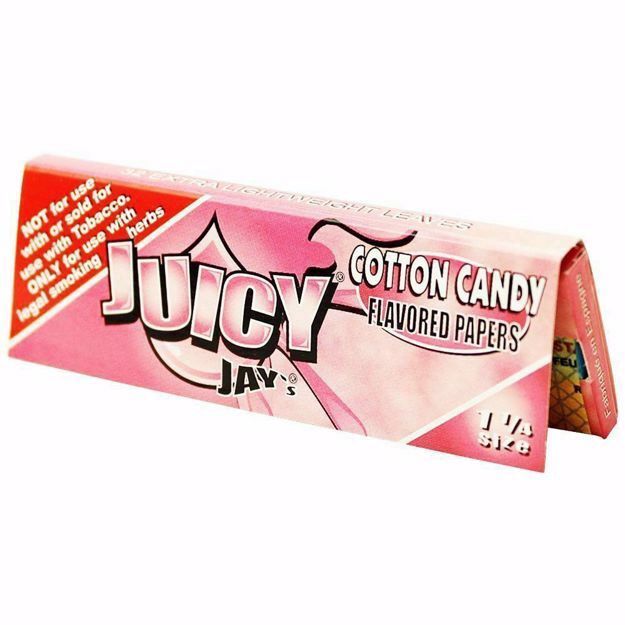 Cotton Candy-Juicy Jay&#39;s Connoisseur Papers + Tips 1 1/4