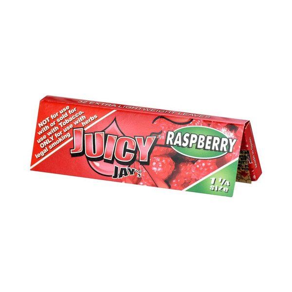 Raspberry-Juicy Jay&#39;s Connoisseur Papers + Tips 1 1/4