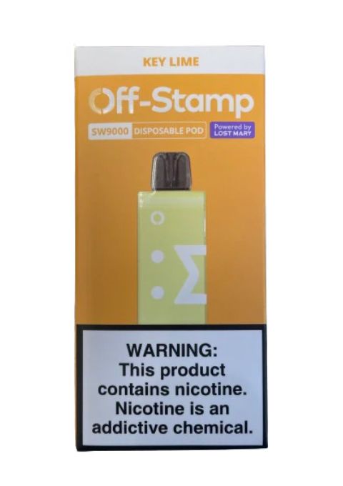 Key Lime-OffStamp Rechargeable 9000