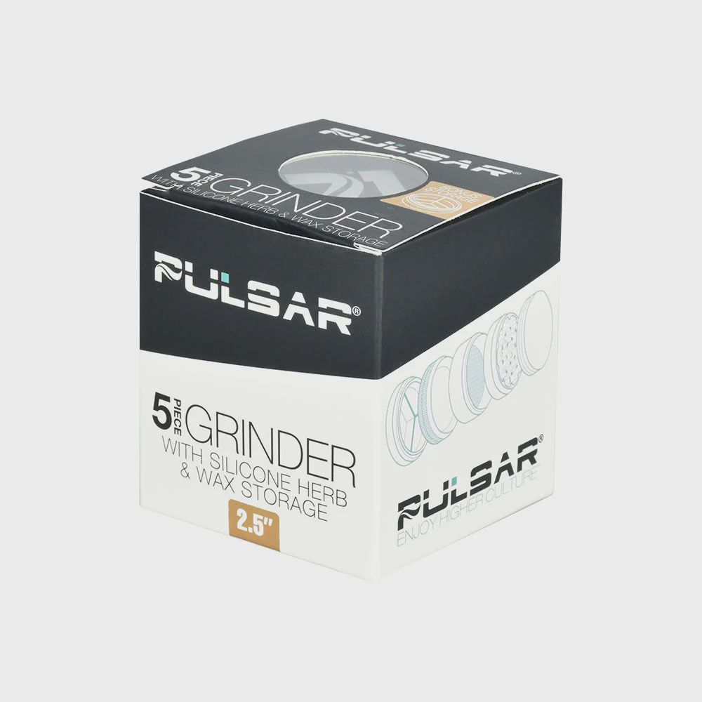 Pulsar Herb &amp; Wax Storage Grinder | 5pc