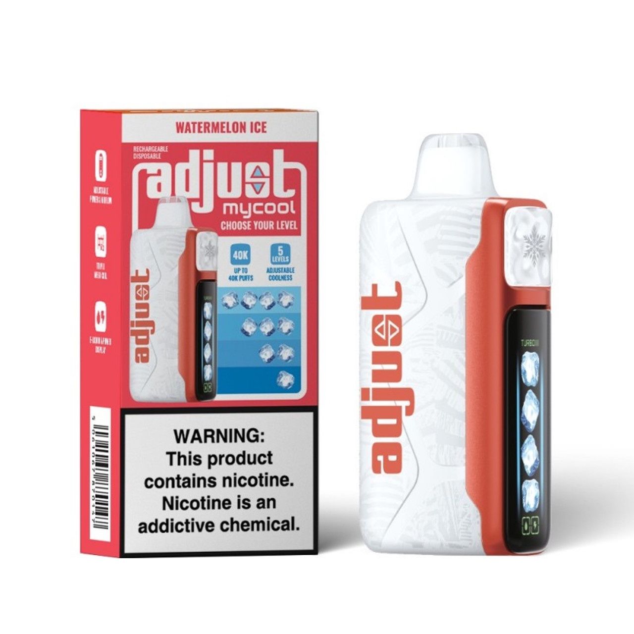 Watermelon Ice-Adjust MyCool Rechargeable 40000