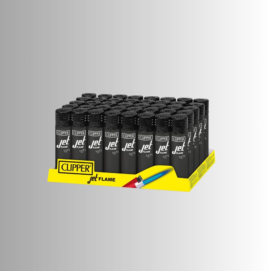 Clipper Lighter CKJ11 Jet Soft Touch