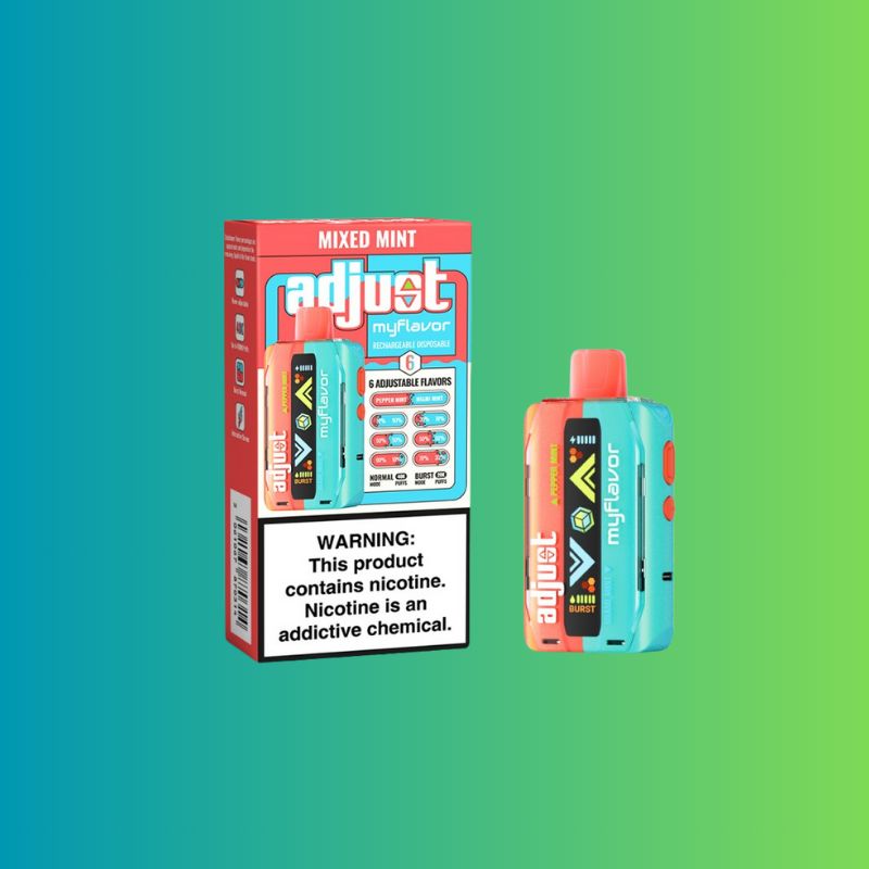 Mixed Mint-Adjust MyFlavor Rechargeable 40000