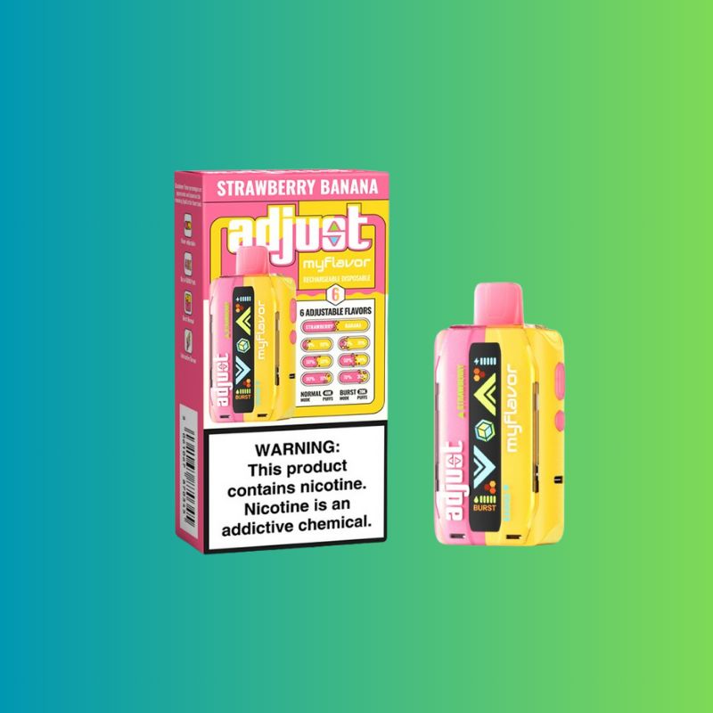 Strawberry Banana-Adjust MyFlavor Rechargeable 40000