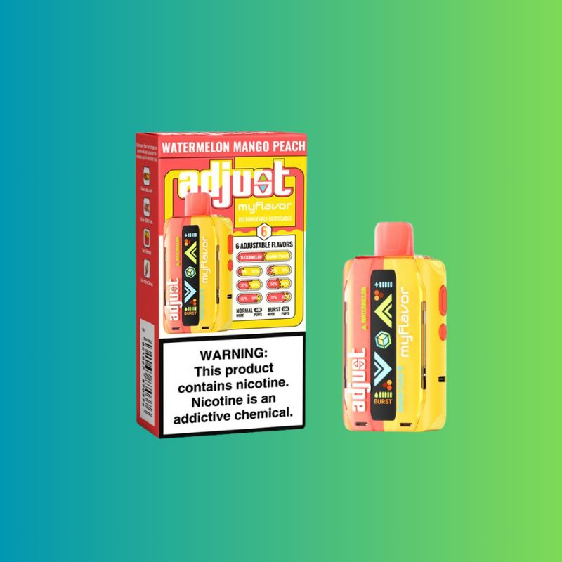Watermelon Mango Peach-Adjust MyFlavor Rechargeable 40000