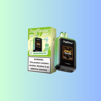Sour Apple Ice-Digiflavor Sky Rechargeable 25000