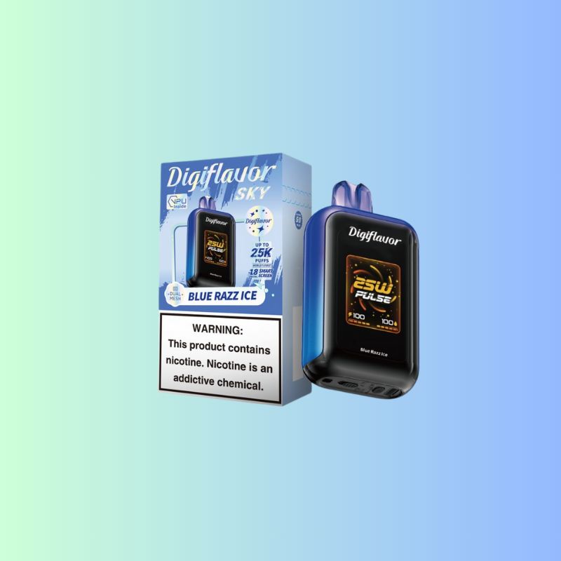 Blue Razz Ice-Digiflavor Sky Rechargeable 25000