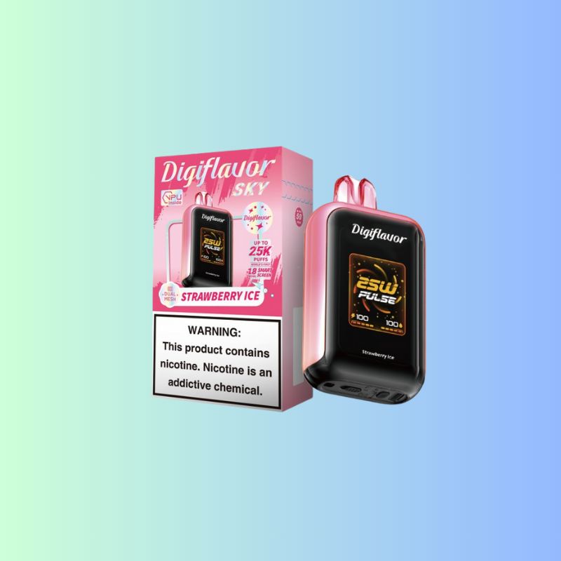 Strawberry Ice-Digiflavor Sky Rechargeable 25000