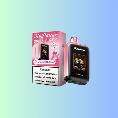 Strawberry Ice-Digiflavor Sky Rechargeable 25000