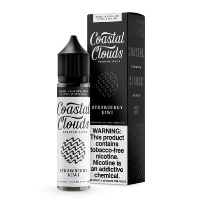 Strawberry Kiwi-Coastal Clouds 60ml E-Juice