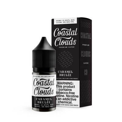 Caramel Brulee-Coastal Clouds 30ml Salt Nic