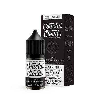 Iced Strawberry Kiwi-Coastal Clouds 30ml Salt Nic