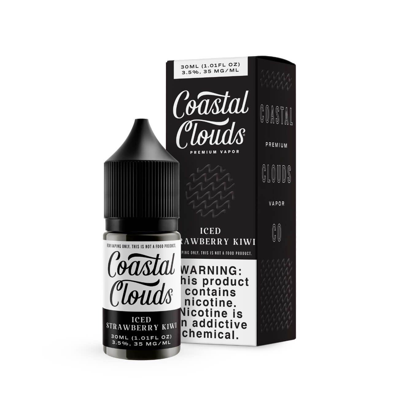 Iced Red White And Berry-Coastal Clouds 30ml Salt Nic