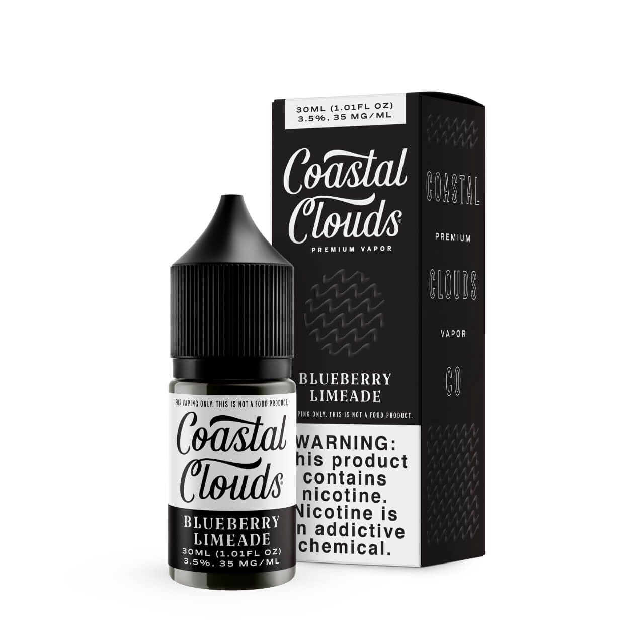 Blueberry Limeade-Coastal Clouds 30ml Salt Nic