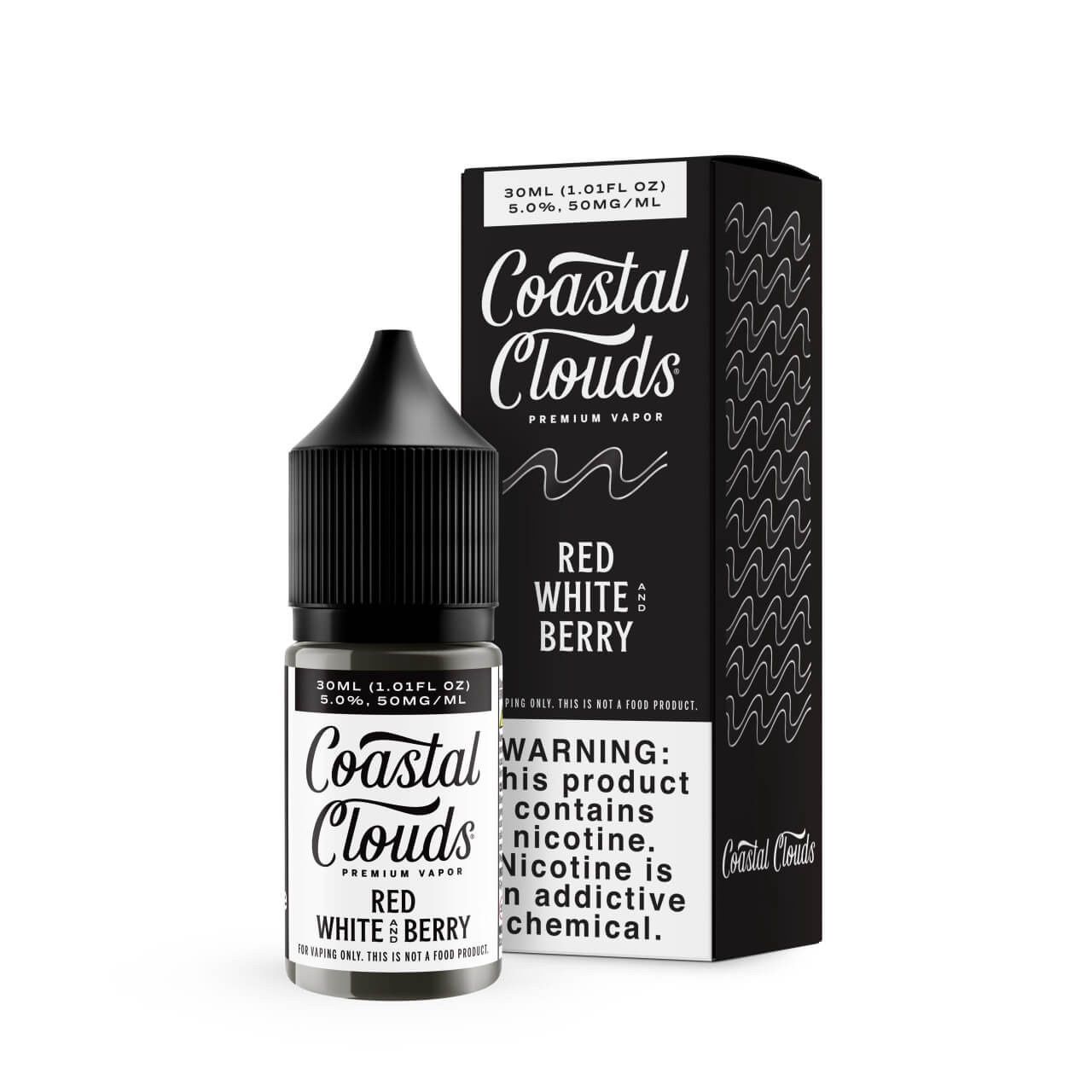 Red White And Berry-Coastal Clouds 30ml Salt Nic