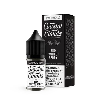Red White And Berry-Coastal Clouds 30ml Salt Nic