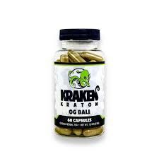 OG Bali-Kraken Kratom 60ct Capsules