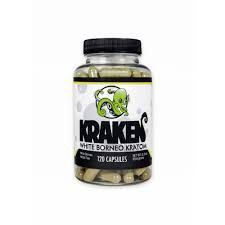 White Borneo-Kraken Kratom 120ct Capsules