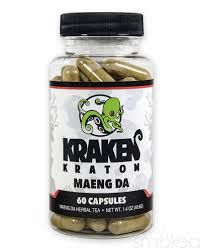 White Borneo-Kraken Kratom 60ct Capsules