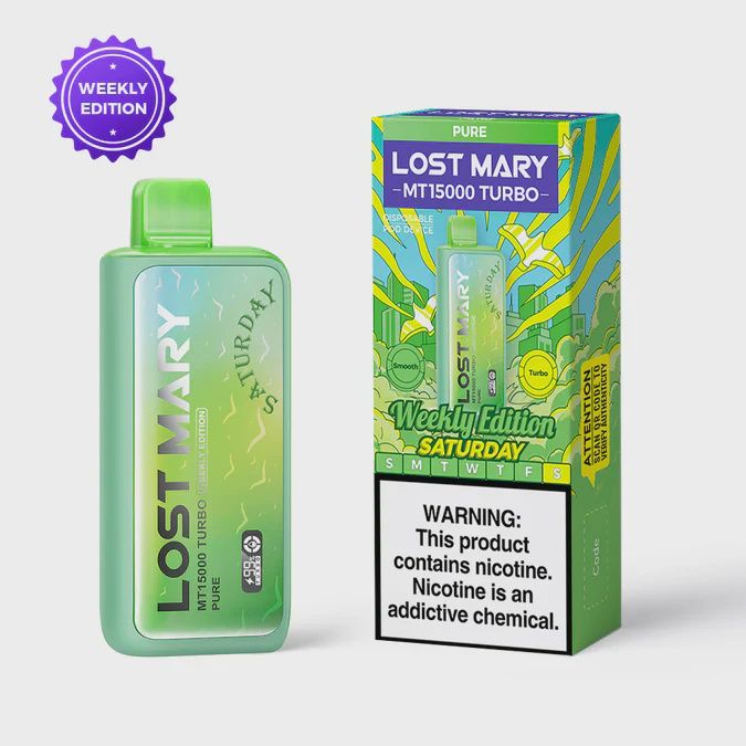 Pure/Saturday-Lost Mary (Weekly Edition) Rechargeable 15000 Turbo