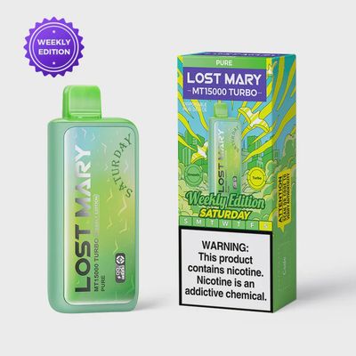 Pure/Saturday-Lost Mary (Weekly Edition) Rechargeable 15000 Turbo