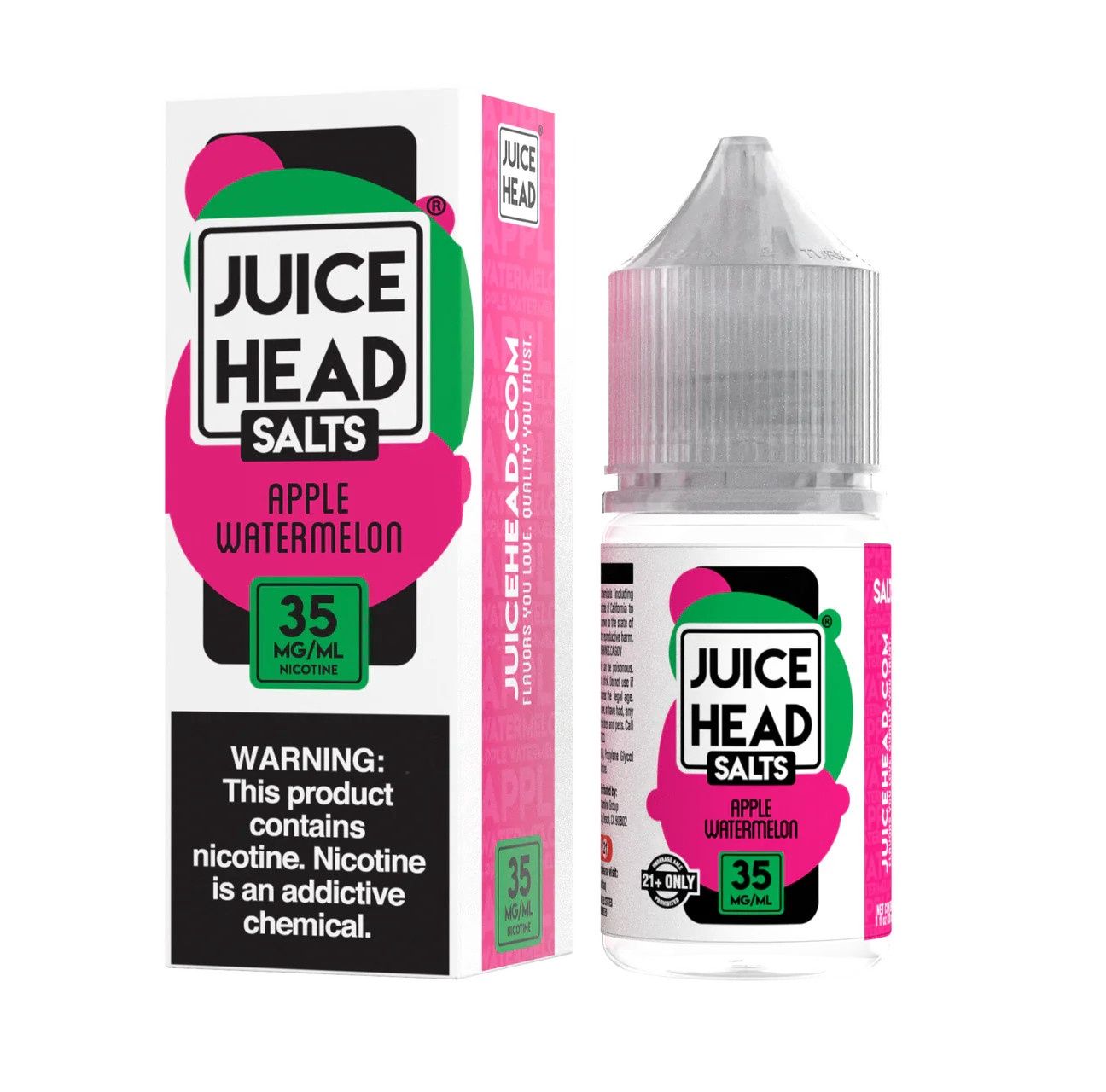 Juice Head Apple Watermelon-30ml Salt Nicotine