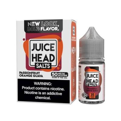 Juice Head Passionfruit Orange Guava-30ml Salt Nicotine