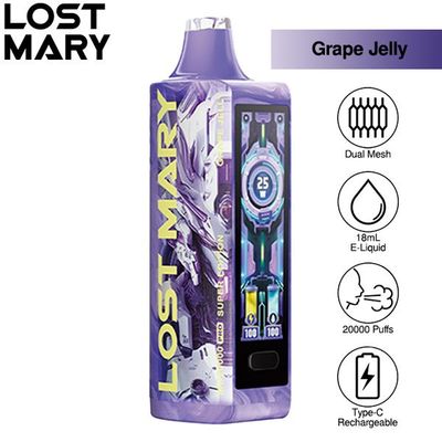 Grape Jelly-Lost Mary MO20000 Rechargeable Pro Super Edition