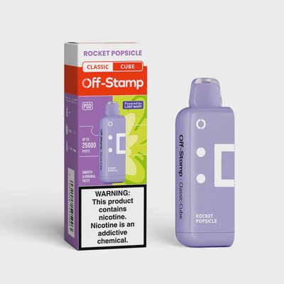 Rocket Popsicle- OFF-Stamp Rechargeable 25000