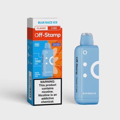 Blue Razz Ice- OFF-Stamp Rechargeable 25000