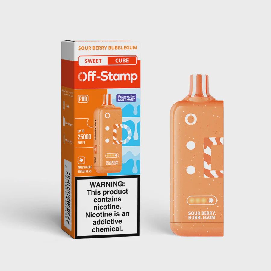 Sour Berry Bubblegum- OFF-Stamp Rechargeable