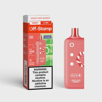 Sour Lush Gummy- OFF-Stamp Rechargeable 25000