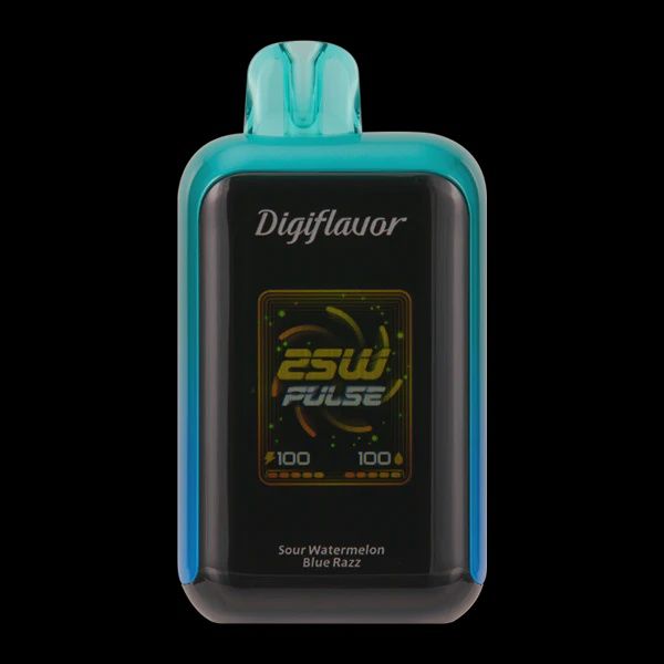 elf bar vape uk Blue Razz Ice Digiflavor BRK 20K Disposable POD main image 1
