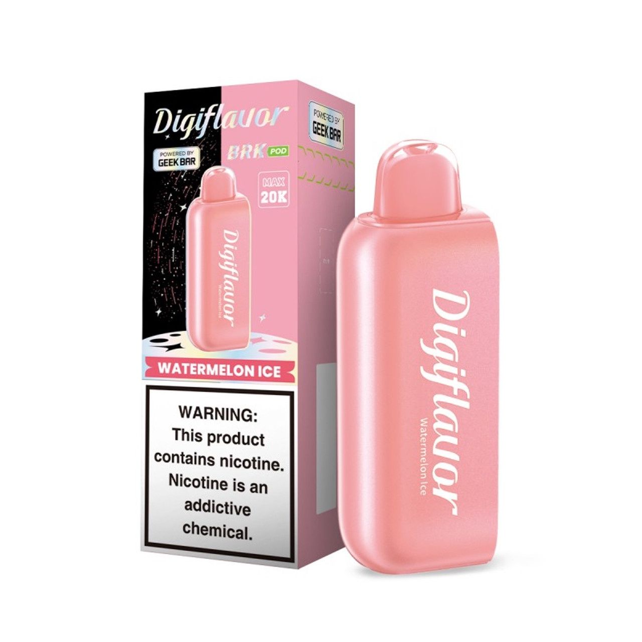 Watermelon Ice- Digiflavor Brk 20000 Refill Pod