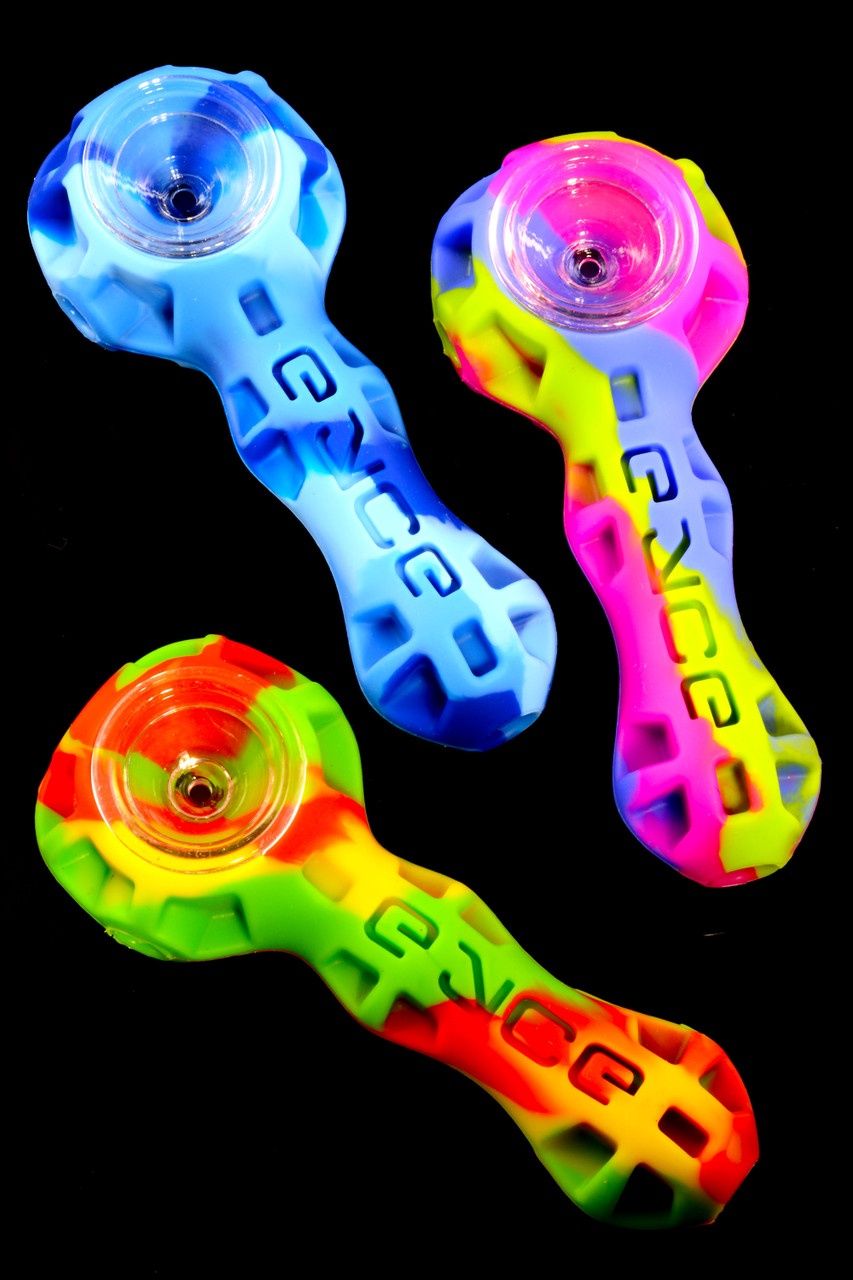 Eyce Silicone Hand Pipe Assorted Colors