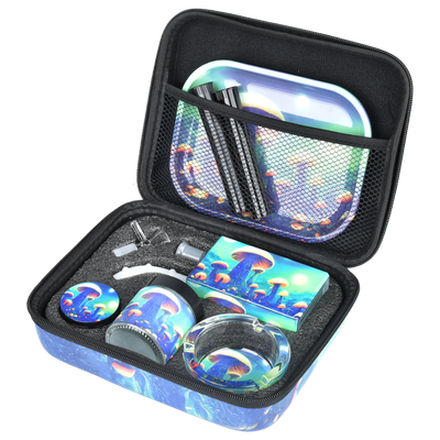 Pulsar Juicebox Water Pipe Travel Kit (Planet Fungi)