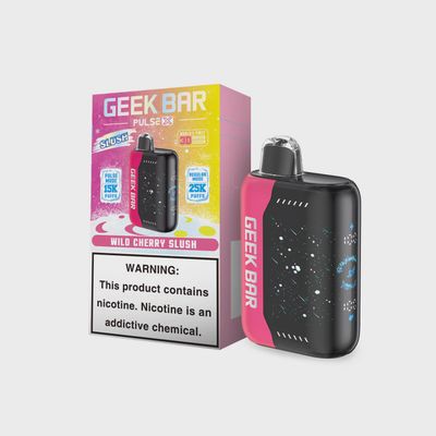 Wild Cherry Slush Geek Bar Pulse X Rechargeable 25000
