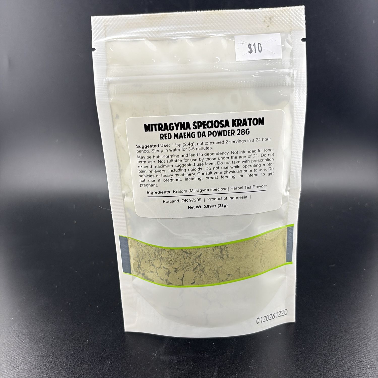 Red Maeng Da  Kratom 28g