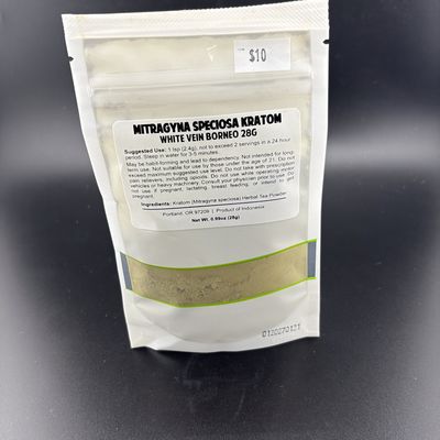 White Vein Borneo Kratom 28g