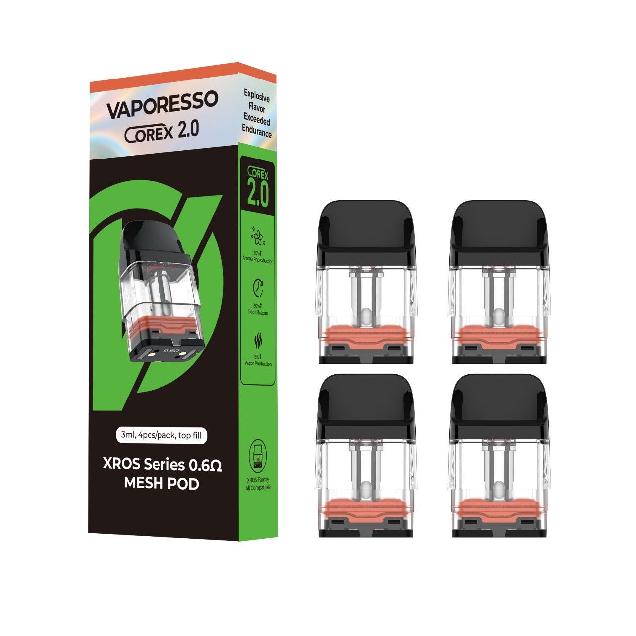 × VAPORESSO XROS Replacement Pod Cartridge