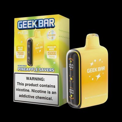 Pineapple Savers- Geek Bar Pulse 15K