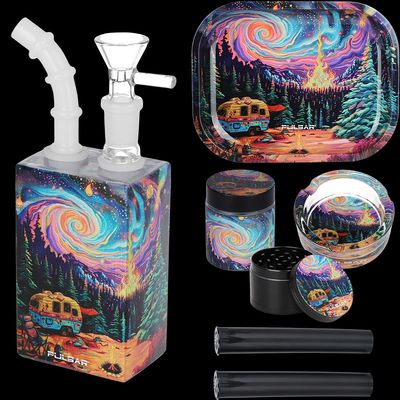Pulsar Juicebox Water Pipe Travel Kit (Starry Camp)