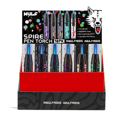 Assorted Color Pen Torch Lighter - Wulf Spire